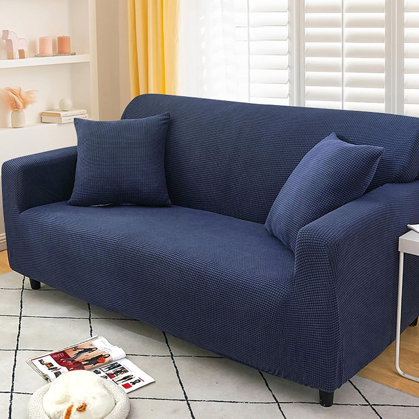 Housse de Canapé Jacquard