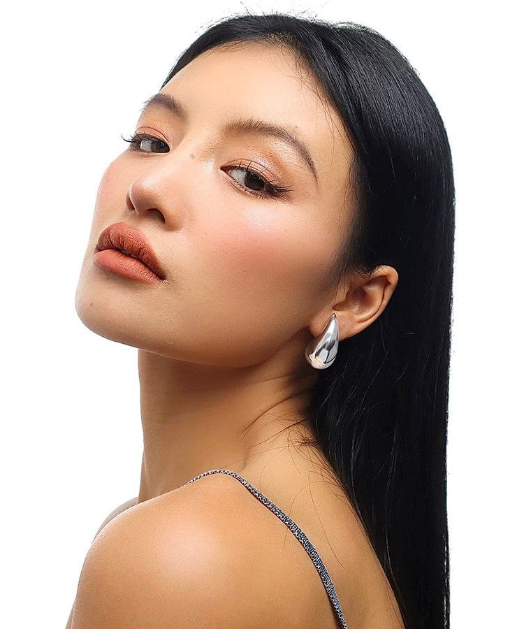 Boucle d'oreille et Collier Goutte d'eau