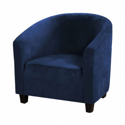 Housse de fauteuil extensible en velours