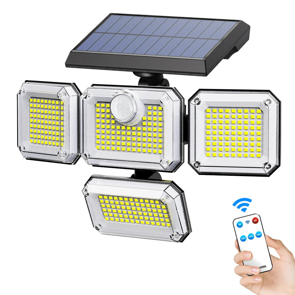 Lampe Extérieure Solaire avec Détecteur de Mouvement