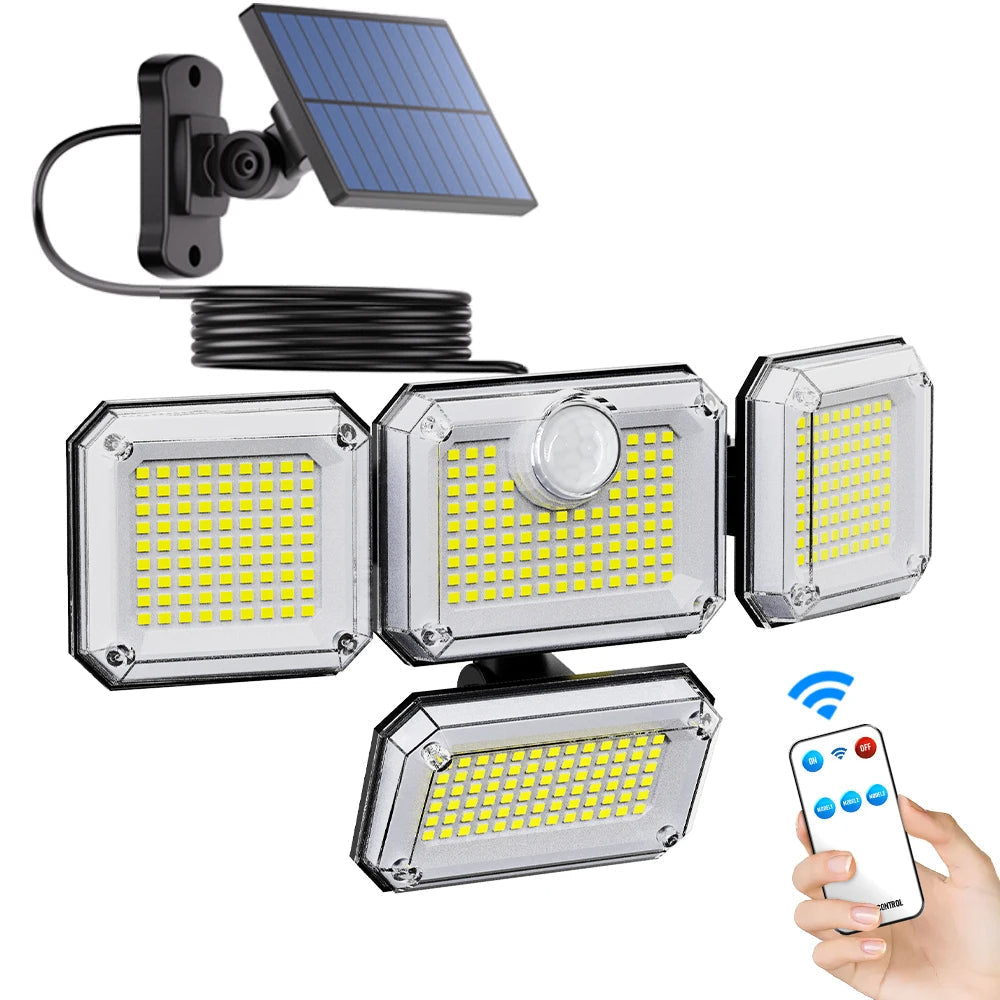 Lampe Extérieure Solaire avec Détecteur de Mouvement