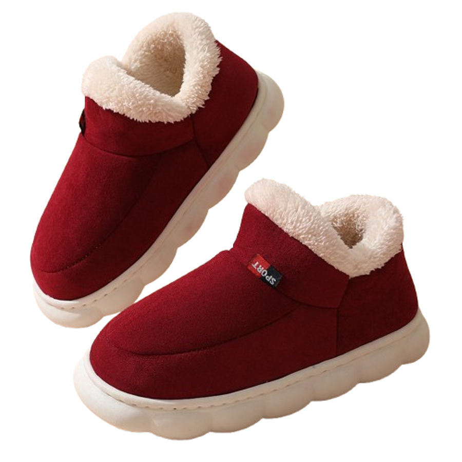 Chaussons Fourrés Antidérapants