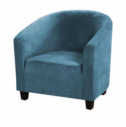 Housse de fauteuil extensible en velours
