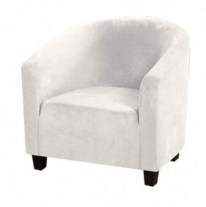 Housse de fauteuil extensible en velours