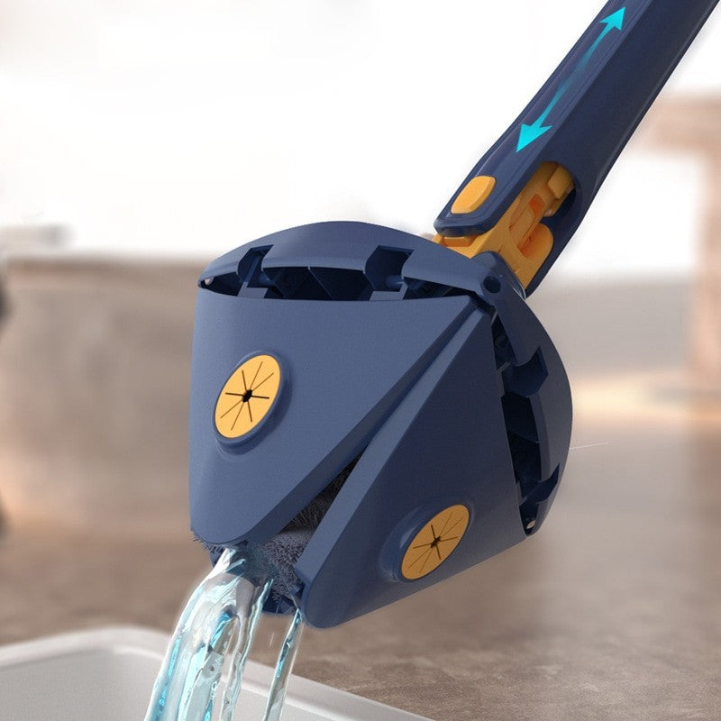 Balai serpillère multifonction avec tampons microfibre